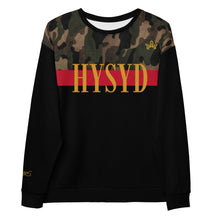 Load image into Gallery viewer, Hysyd Classic Camo Fleece (black/red/camo/gold)