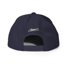 Load image into Gallery viewer, hySyd Classic Snapback (navy blue/white)