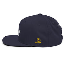 Load image into Gallery viewer, hySyd Classic Snapback (navy blue/white)