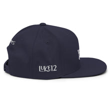 Load image into Gallery viewer, hySyd Classic Snapback (navy blue/white)