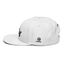 Load image into Gallery viewer, hySyd Classic Snapback Cap (white/black)